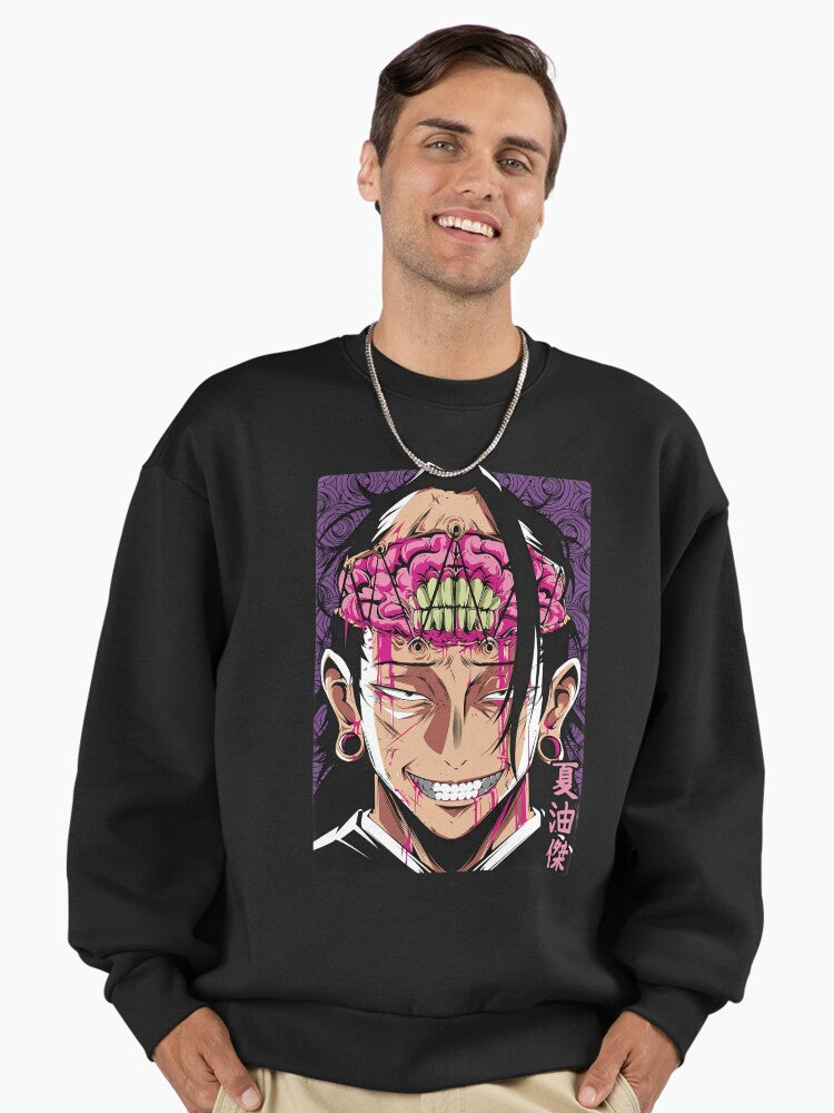 Suguru Geto Premium Oversized Sweatshirt Vintage Aesthetic Pullover