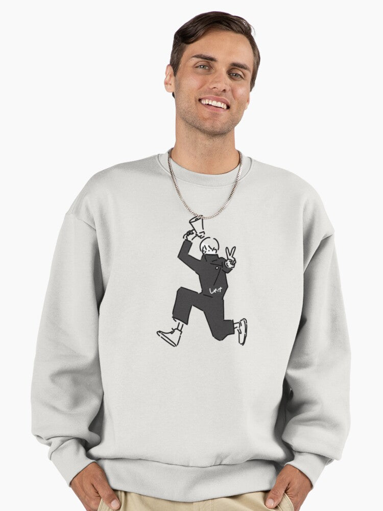 Inumaki Aesthetic Anime Oversized Sweatshirt Durable Cotton Pullover