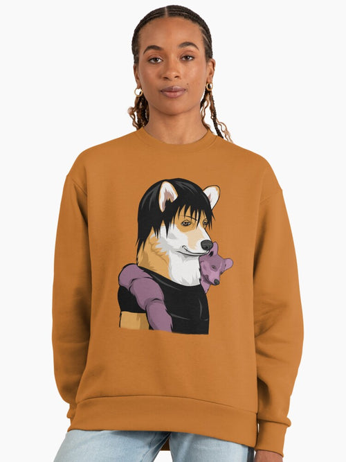 Corgi Toji Zenin Premium Oversized Sweatshirt Comfortable Streetwear